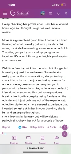 (503)395-8025 is Blackand offers nuru massages, asian massage, bodyrubs in Tacoma and available for both on rubrankings 12/29 I’VE ARRIVED


Mona – The Desire You Didn’t Know You Needed

I’m not for everyone… only for the man who craves something undeniably rare.

With every glance, every touch, I draw you deeper into a world where time slows… and tension melts. My Nuru experience isn’t just a massage—it’s an intimate, body-to-body seduction that will have you surrendering to pleasure in ways you’ve never felt before.

And if you’re one of the lucky few—the ones who know how to treat a woman like me—your time with me won’t end with just satisfaction… but with an unforgettable release that lingers long after I’m gone.

I’m not here to be your secret. I’m here to be your addiction.
✅LEAVE REVIEW RECEIVE $50 OFF DONATION ✅
❌NO EXCEPTIONS NO HAGGLERS!❌
*VERIFICATION ALWAYS ENFORCED *
❌NO BB
❌NO CAR DATES
❌DO NOT I REPEAT DO NOT BRING FIREARMS TO APPOINTMENT(Insane I have to say that)

✔️OUTCALL EVERYWHERE JUST TEXT ME✔️

*Tips are always welcomed and appreciate❤️

❤️*TEXT FOR VIP INCLUSION & PRICING*​
✨TO BOOK✨
*Send me a text  Hey, I seen your ad on RUBRANKING. 
*Following Text should provide -----when you would like to play, Duration, & will this be Incall or outcall!

  ❤️OVER 50 VERIFIED 5 STAR REVIEWS❤️ ask & I will provide!

Cancelation Policy//
I require 24 hour notice to cancel a 1h appointment. If failing to comply 50% for 1h appointment is due to be transferred as a cancelation fee& 65% of 90 min + is due to be transfer as a cancelation fee. While I understand that things can happen…I can no longer accept the simple “I’m sorry”. Communication is the key as well, as understanding that my time is as valuable as anyone’s – Shocker hey . When you book – You are blocking that specific time & length and prevent another suitor to book that specific time.
​
