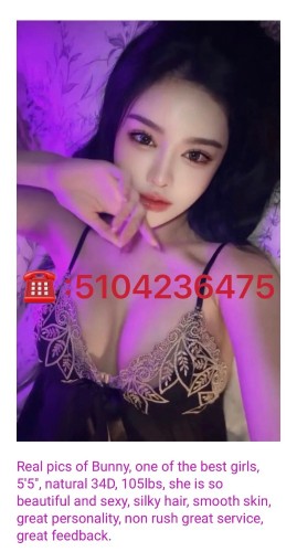 (510)423-6475 is asianand offers nuru massages, asian massage, bodyrubs in Salt lake city and available for incall on rubrankings 💯💯💯✅☎️ 5104236475 The newly opened 🌸Paradise Spa🌸 💄New girls Asia 🇨🇳 🇯🇵 🇰🇷 Tabletop showers, 4hand and Nuru ☎️ ✅ 5104236475 

🩷 Welcome gentlemen and ladies to experience our services
❤️I only serve polite and tasteful customers.
🧡We absolutely do not tolerate any form of emotional manipulation or malicious price-cutting.
💛Hot Stone Massage – A Relieve muscle soreness
💚Swedish Rhythmic Massage – A soothing and dreamy rhythm
🩵Deep Tissue Massage – A warm and relaxing experience
💙Warm Essential Oil Massage – A silky smooth and pleasurable experience 
💜Relax, comfort, and pure enjoyment
🖤A Little Secret…You Won't Regret It! Sweet smiles, gentle hands, and an intoxicating sensory feast – handsome guys, come become our VIPs! ✨
⏰ Open daily, welcome, reservations accepted
🩶Please do not call, please contact via texe me
🤍Text me ☎️:✅ 5104236475
💖Price: Please message for details
💘Opening Hours✅9am~10pm
📍South Salt Lake, Midvale

We are an agency that serves multiple cities. The girl in the photo resembles her, but it may not be 100% accurate.