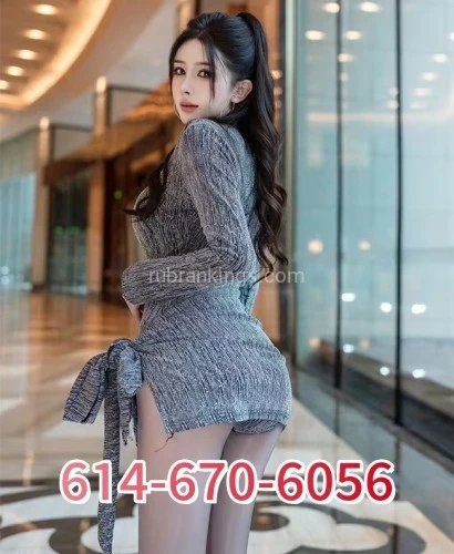 (614)670-6056 is asianand offers nuru massages, asian massage, bodyrubs in Columbus and available for incall on rubrankings ☘☂Hi gentleman I am new here with the best service!🌺
☘☂Let me help u relax, put a smile on your face and relieve your exhaustion.🌺
☘☂Pretty girl, silky soft skin, pretty face, and hot sexy body as you can see.🌺
☘☂And I have curves that will make u say  WOW !!!🌺
☘☂The environment is clean and tidy, and the rooms are warm and comfortable. Here is an ideal place for you to relax.🌺
☘☂It can completely help you relieve your physical and mental fatigue and stress, and treat your discomfort and pain, the effect is remarkable! 🌺

💛🌟💚💛Happy Time💛🌟💚💛

🍍Full service🍍
🍍BBBJ  🍍
🍍Nuru massage  🍍
🍍69 CIM   🍍
🍍COF  🍍

☎️Call and tell me all you fancy! 
TEL:614-670-6056
WEBSITE:www.hedonichaven.com