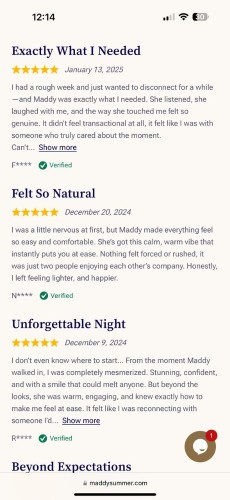 (540)926-5389 is Caucasianand offers nuru massages, asian massage, bodyrubs in Austin and available for both on rubrankings If we haven’t crossed paths yet, allow me to introduce myself, I’m Maddy
With a glance that’s both daring and inviting, my gaze is bound to leave you intrigued, while my smile has been known to spark a thousand fantasies. My curves, soft and inviting, will have you wishing to run your hands along every inch of my figure. 
Whether you seek an attentive dinner date, your desires guide our time together whether you crave adventure, relaxation, or a blend of both. I’m here to exceed your every expectation. Hookup with confidence without the fear of getting scammed. I'm 100% real and I try my utmost best to deliver top-notch services to all my clients.
ONE THING ABOUT ME IS THAT I ALWAYS SHOW UP. NO DISAPPOINTMENTS!!!!! 
Discretion & Professionalism: Your privacy is paramount. Every encounter is conducted with the utmost respect and discretion no details ever leave the room.
Let’s Create Magic
If you’re seeking more than just company If you yearn for genuine connection wrapped in luxury let’s begin our story. Reach out for my current availability and let me craft an experience designed just for you. 5409265389

NB: I do not accept cash from first-time clients. If cash is your only payment method, please do not reach out.

